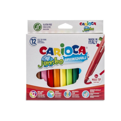 Carioca Jumbo 12 Χρώματα